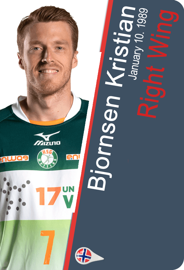 Bjornsen Kristian - Norway | Handball - Hall of Fame