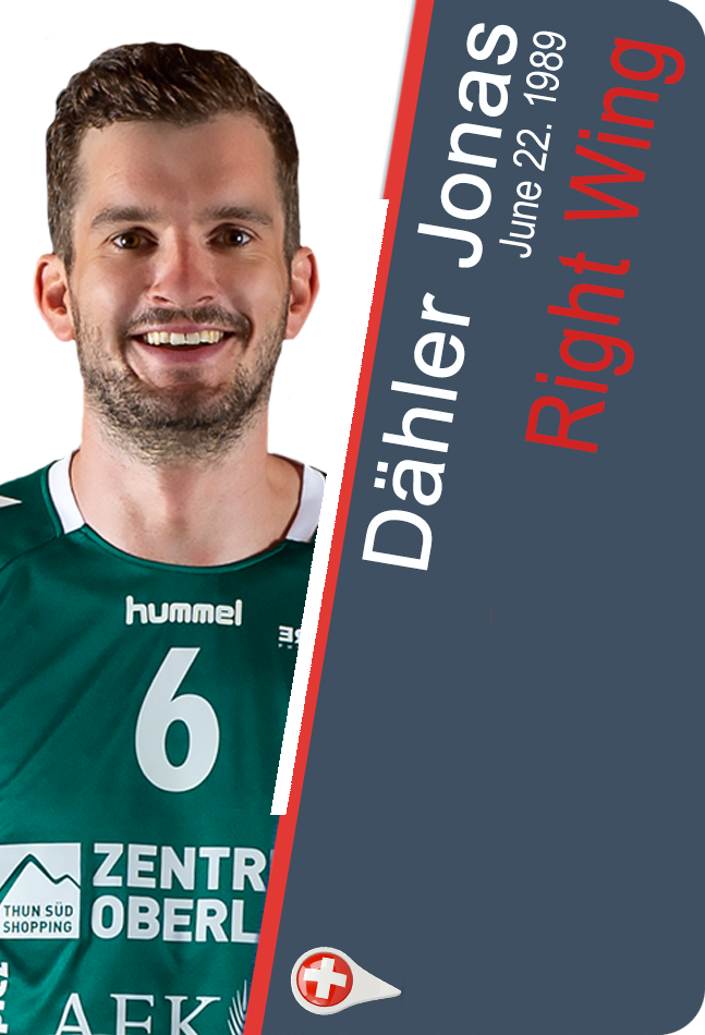 Daehler Jonas - Switzerland | Handball - Hall of Fame