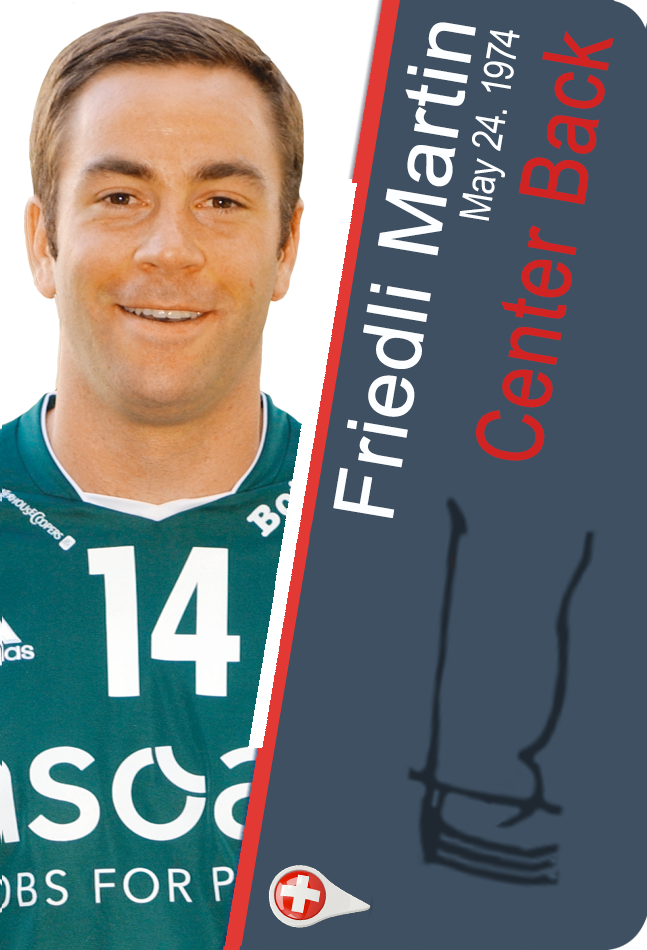 Friedli Martin - Switzerland | Handball - Hall of Fame - signiert