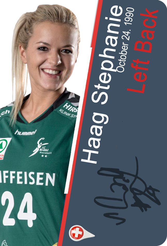 Haag Stephanie - Switzerland | Handball - Hall of Fame