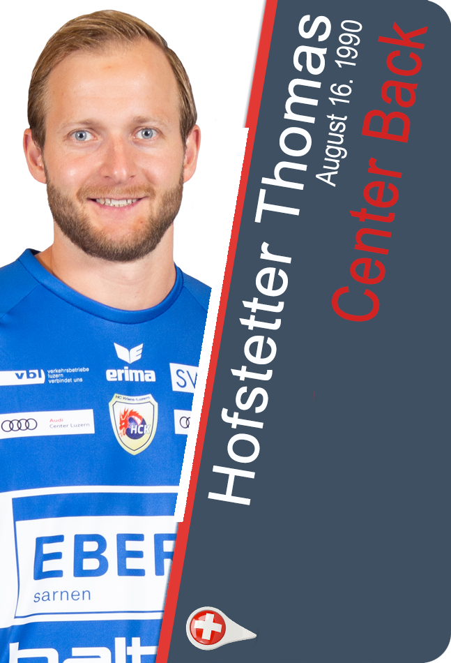 Hofstetter Thomas - Switzerland | Handball - Hall of Fame