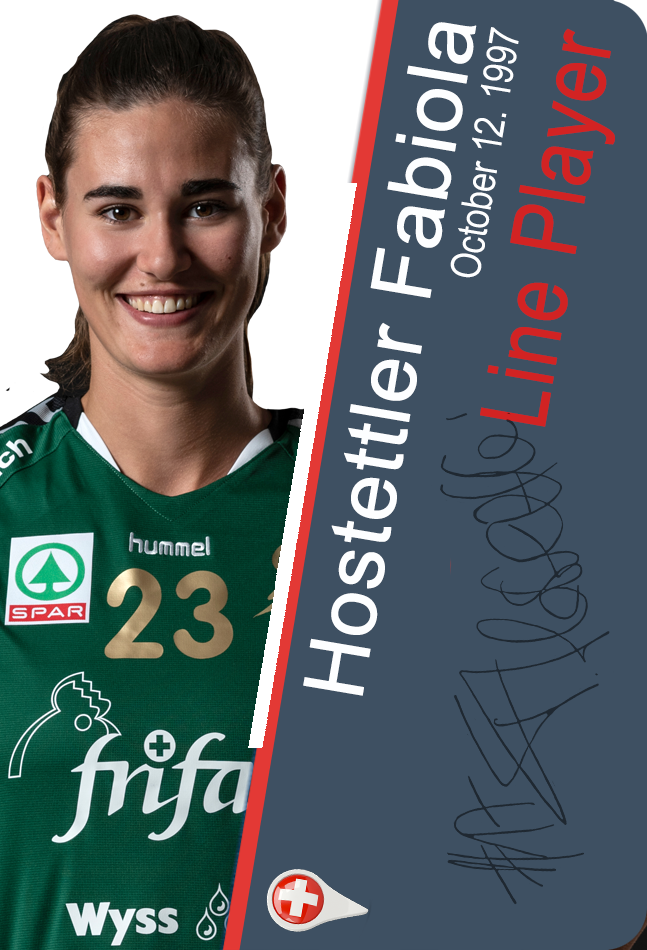 Hostettler Fabiola - Switzerland | Handball - Hall of Fame