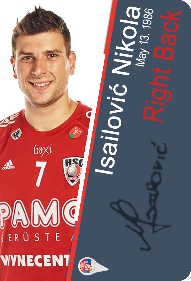 Isailovic Nikola - Serbia | Handball - Hall of Fame