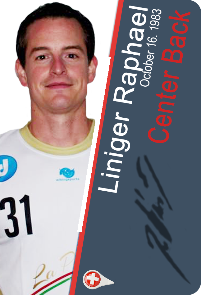 Liniger Raphael - Switzerland | Handball - Hall of Fame