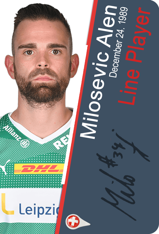 Milosevic Alen - Switzerland | Handball - Hall of Fame