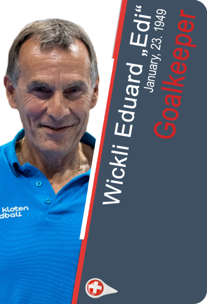 Wickli Eduard - Switzerland | Handball - Hall of Fame